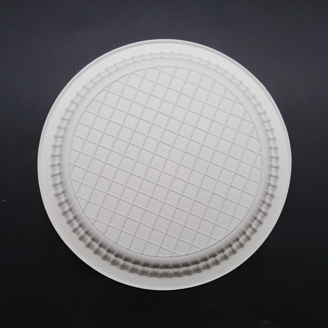 FDA Certificate Wholesale Biodegradable Disposable Round Corn Starch Plates